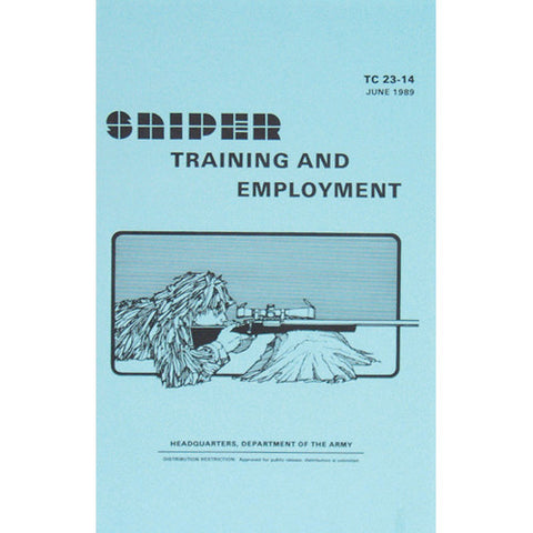 Sniper Training & Employment TC 23-14  $9.95