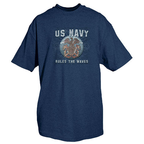 U.S. Navy Rules the Waves T-Shirt