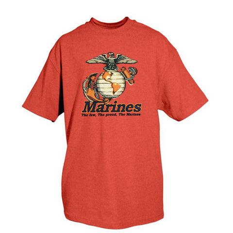 Red Eagle Globe and Anchor USMC T-Shirt $19.95