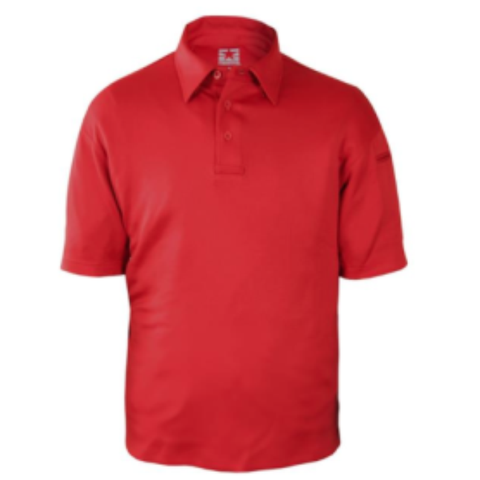 I.C.E. Performance Polo - Short Sleeve - Red  $49.95