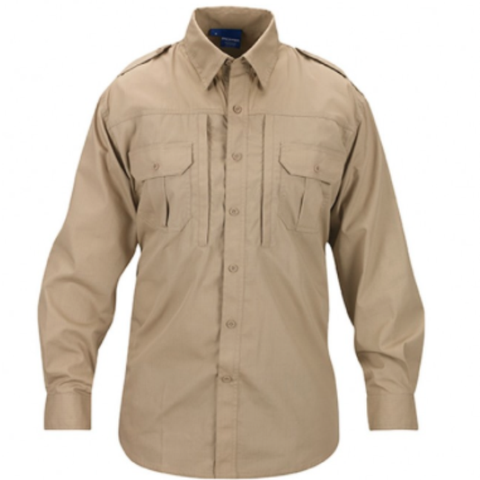 Mens Lightweight Tactical Shirts - Long sleeve - Khaki  $49.95