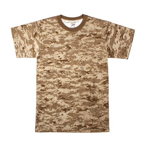 Kids Military T-Shirts Desert Digital