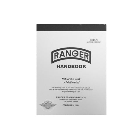 Ranger Handbook SH 21-76 U.S. Military Manual  $12.00
