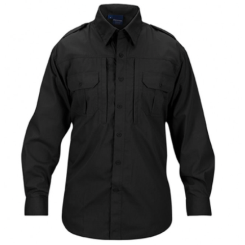 Mens Lightweight Tactical Shirts - Long sleeve - Black $49.95