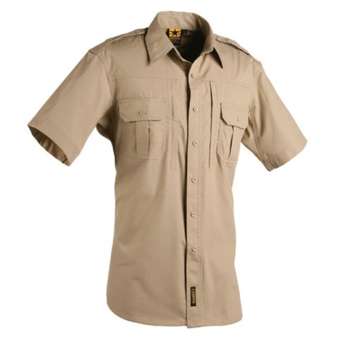 Mens Lightweight Tactical Shirts - Short sleeve - Tan  $49.95