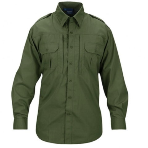 Mens Lightweight Tactical Shirts - Long sleeve - Olive  $49.95